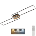 Brilo - LED Dimmelhető felületre szerelhető csillár FRAME 2xLED/20W/230V 2700-5000K + távirányítás