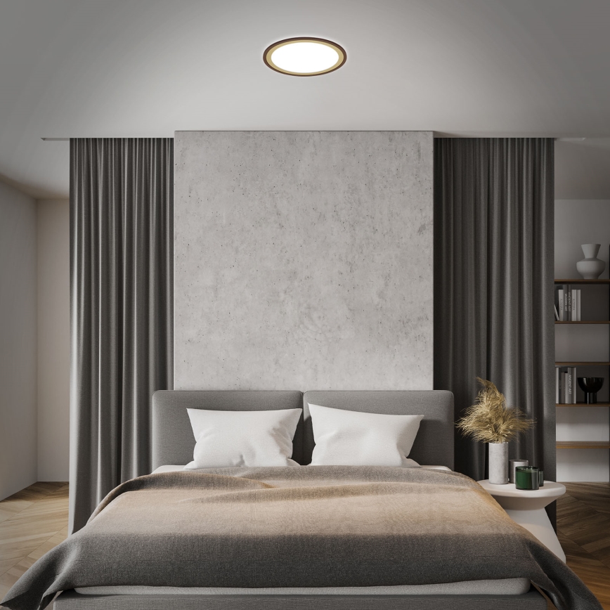 Brilo - LED Dimmelhető mennyezeti lámpa SLIM LED/22W/230V 2700-6500K + távirányítás