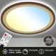Brilo - LED Dimmelhető mennyezeti lámpa SLIM LED/22W/230V 2700-6500K + távirányítás
