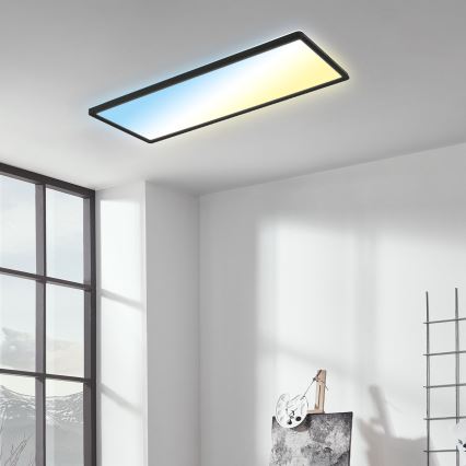 Brilo - LED Dimmelhető mennyezeti lámpa SLIM LED/23W/230V 2700-6500K + távirányítás