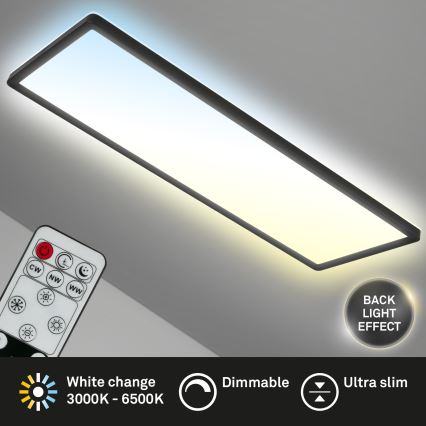 Brilo - LED Dimmelhető mennyezeti lámpa SLIM LED/23W/230V 2700-6500K + távirányítás