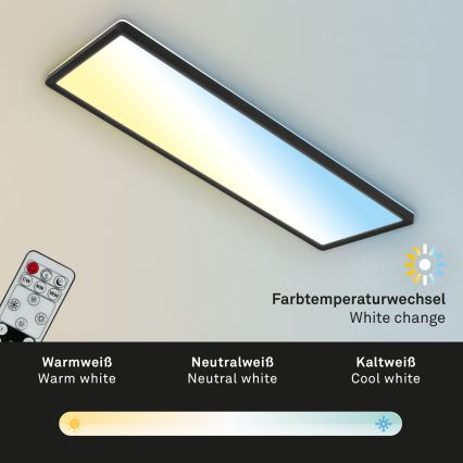 Brilo - LED Dimmelhető mennyezeti lámpa SLIM LED/23W/230V 2700-6500K + távirányítás