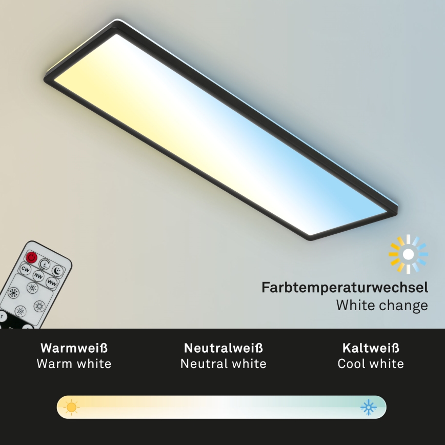 Brilo - LED Dimmelhető mennyezeti lámpa SLIM LED/23W/230V 2700-6500K + távirányítás