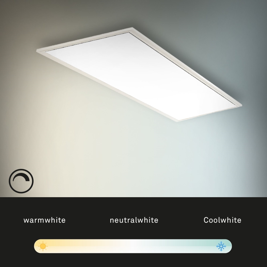 Brilo - LED Dimmelhető mennyezeti lámpa SLIM LED/24W/230V 3000-6500K 100x25 cm + távirányítás