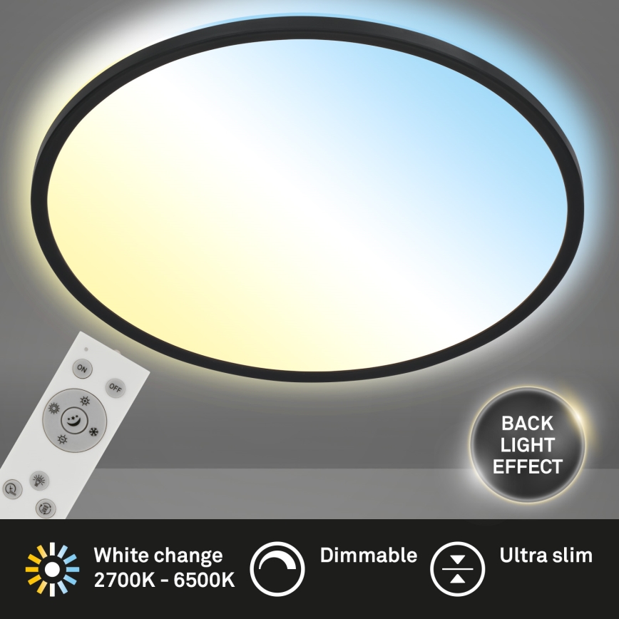Brilo - LED Dimmelhető mennyezeti lámpa SLIM LED/31W/230V 2700-6500K + távirányítás