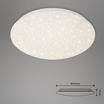 Brilo - LED Dimmelhető mennyezeti lámpa STARRY SKY LED/22W/230V 3000-6000K + távirányítás