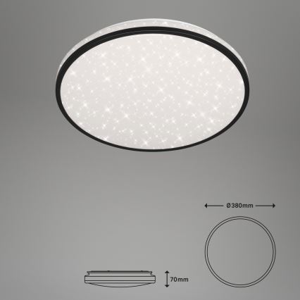 Brilo - LED Dimmelhető mennyezeti lámpa STARRY SKY LED/24W/230V 3000-6000K + távirányítás