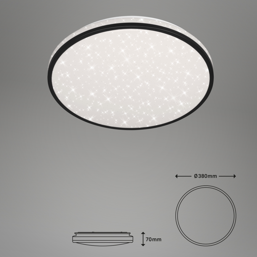 Brilo - LED Dimmelhető mennyezeti lámpa STARRY SKY LED/24W/230V 3000-6000K + távirányítás