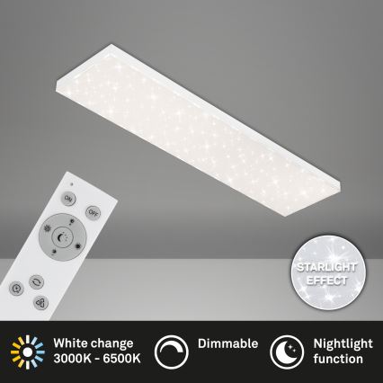 Brilo - LED Dimmelhető mennyezeti lámpa STARRY SKY LED/24W/230V 3000-6500K + távirányítás