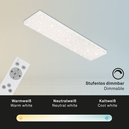 Brilo - LED Dimmelhető mennyezeti lámpa STARRY SKY LED/24W/230V 3000-6500K + távirányítás