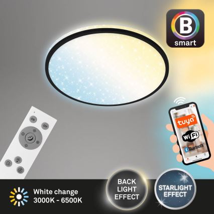 Brilo - LED Dimmelhető mennyezeti lámpa STARRY SKY LED/24W/230V 3000-6500K Wi-Fi Tuya + távirányítás