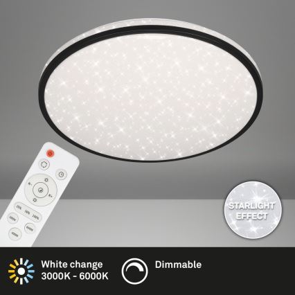 Brilo - LED Dimmelhető mennyezeti lámpa STARRY SKY LED/48W/230V 3000-6000K + távirányítás