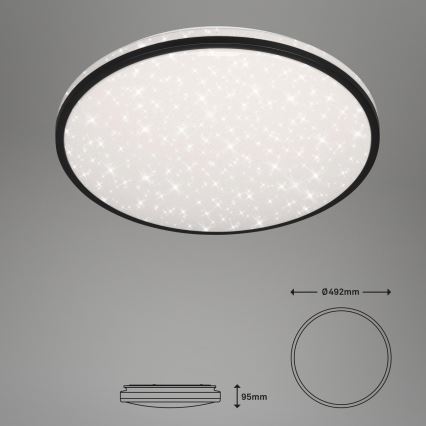 Brilo - LED Dimmelhető mennyezeti lámpa STARRY SKY LED/48W/230V 3000-6000K + távirányítás