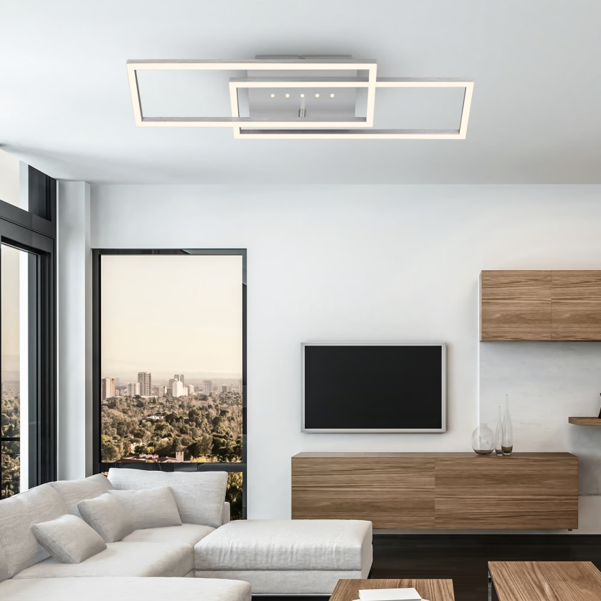 Brilo - LED fényerőszabályozható mennyezeti lámpatest LED/30W/230V 3000K matt króm