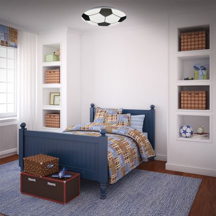 Brilo - LED Gyerek mennyezeti lámpa FOTBALL LED/12W/230V