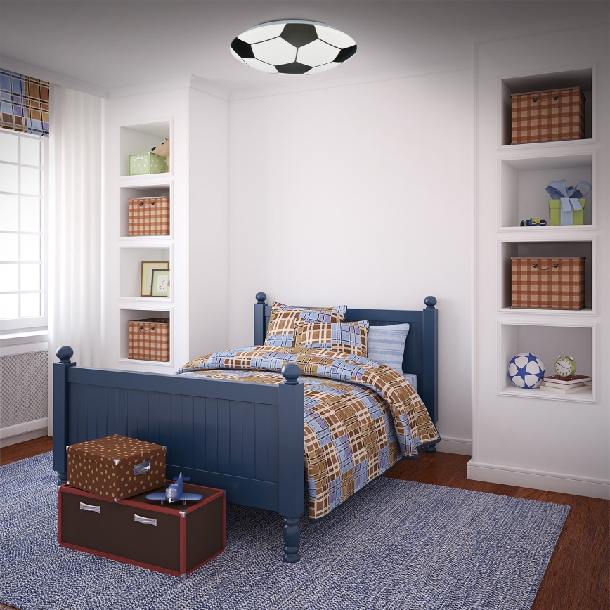 Brilo - LED Gyerek mennyezeti lámpa FOTBALL LED/12W/230V