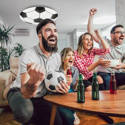 Brilo - LED Gyerek mennyezeti lámpa FOTBALL LED/12W/230V