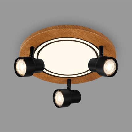 Brilo - LED mennyezeti lámpa LED/12W/230V + 3xGU10/9W 3000K