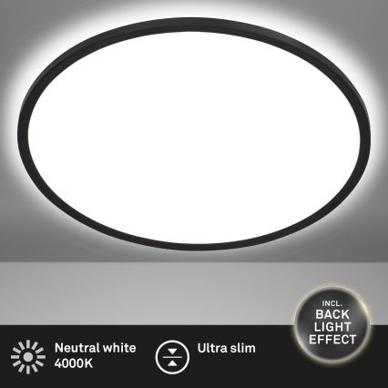 Brilo - LED Mennyezeti lámpa SLIM LED/18W/230V átm. 29,3 cm
