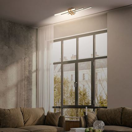 Brilo - LED mennyezeti lámpa TINKA LED/21W/230V 3000K fekete