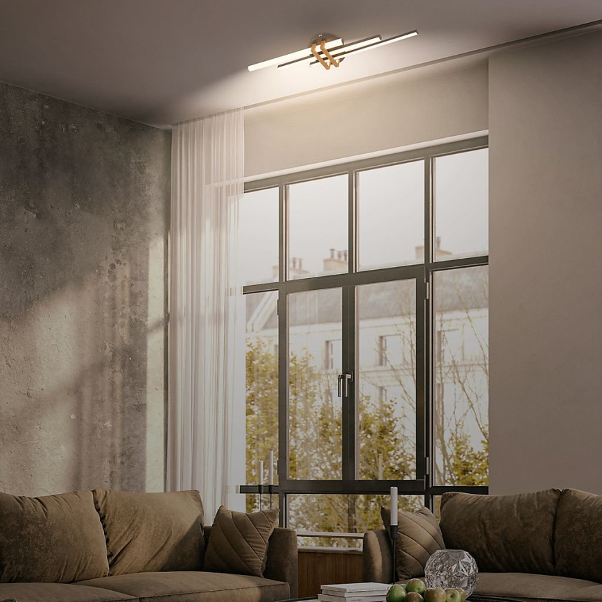 Brilo - LED mennyezeti lámpa TINKA LED/21W/230V 3000K fekete