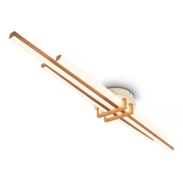 Brilo - LED mennyezeti lámpa TINKA LED/30W/230V 3000K rézszínű