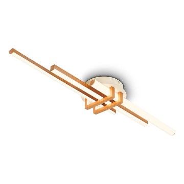 Brilo - LED mennyezeti lámpatest TINKA LED/21W/230V 3000K rézszínű