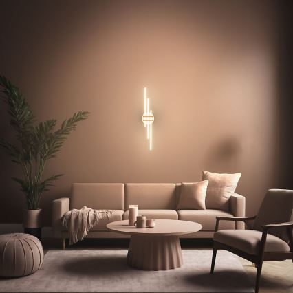 Brilo - LED mennyezeti lámpatest TINKA LED/21W/230V 3000K rézszínű