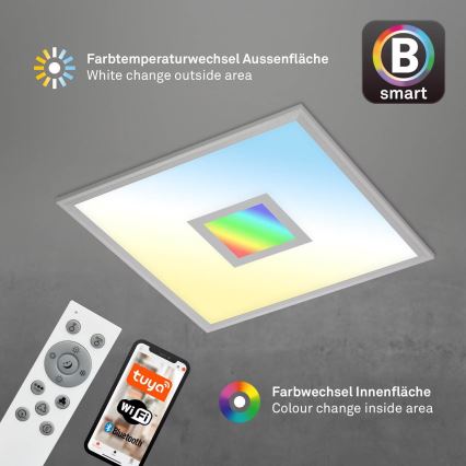 Brilo - LED RGB Dimmelhető mennyezeti lámpa CENTRO LED/24W/230V 2700-6500K Wi-Fi Tuya + távirányítás