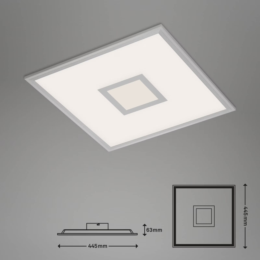 Brilo - LED RGB Dimmelhető mennyezeti lámpa CENTRO LED/24W/230V 2700-6500K Wi-Fi Tuya + távirányítás