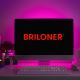 Brilo - LED RGB Dimmelhető szalag 6,6m LED/6W/USB + távirányítás
