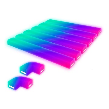 Brilo - LED RGBIC Dimmelhető világító szalag Smart LED/24W/230V Wi-Fi Tuya