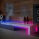Brilo - LEG RGBW Dimmelető szalag MUSIC 4,65m LED/12W/230V + távirányítás