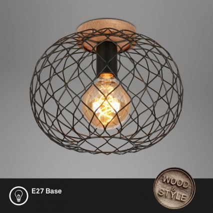 Brilo - Mennyezeti lámpa WINKI 1xE27/40W/230V gumifa