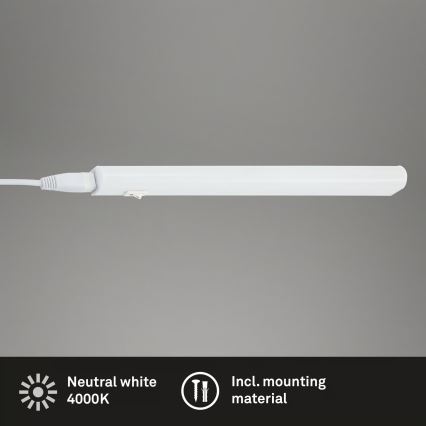 Brilo - Pult alatti LED lámpatest LED/4W/230V 4000K 31,3 cm