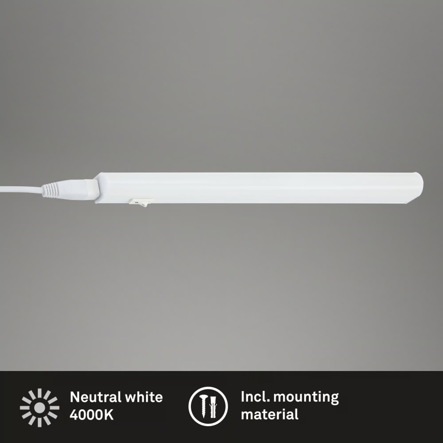 Brilo - Pult alatti LED lámpatest LED/4W/230V 4000K 31,3 cm