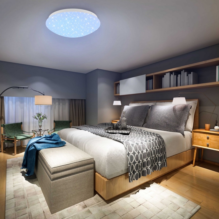 Brilo - RGBW Dimmelhető mennyezeti lámpa STARRY SKY LED/10W/230V + távirányítás