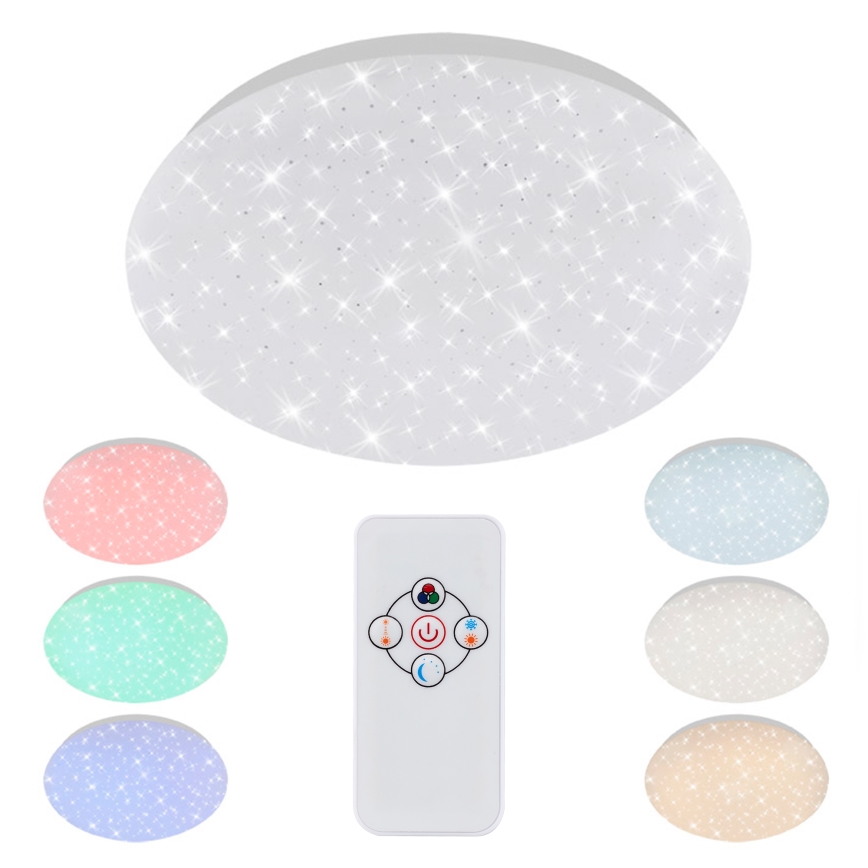 Brilo - RGBW Dimmelhető mennyezeti lámpa STARRY SKY LED/10W/230V + távirányítás
