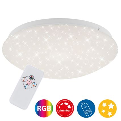 Brilo - RGBW Dimmelhető mennyezeti lámpa STARRY SKY LED/10W/230V + távirányítás