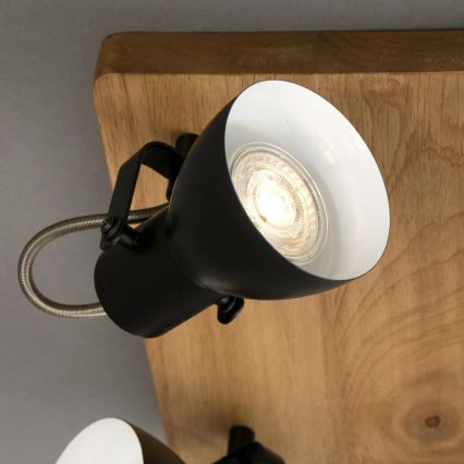 Brilo - Spotlámpa VINTAGE 4xGU10/35W/230V