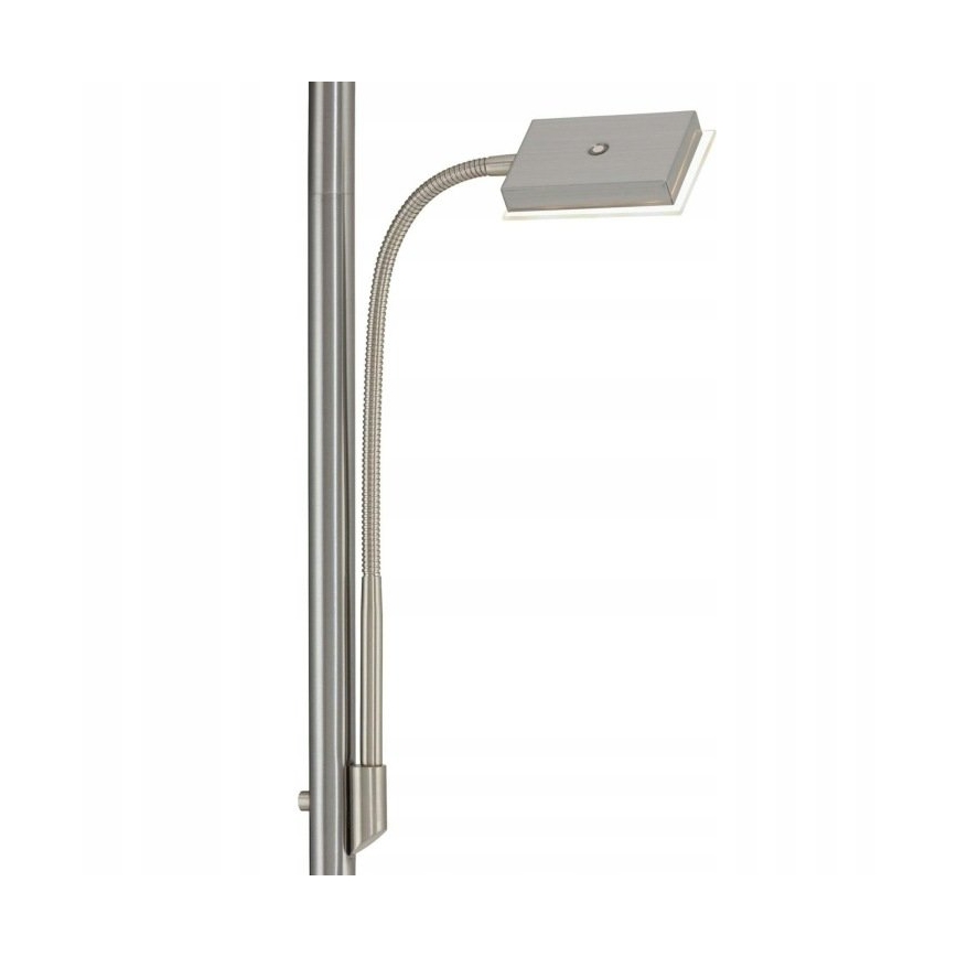 Briloner 1328-022 - LED dimmelhető állólámpa LED/21W/230V + LED/3,5W matt króm