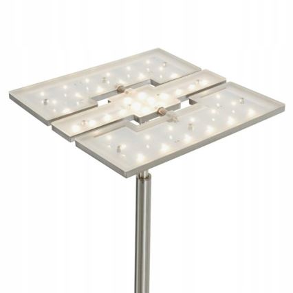 Briloner 1328-022 - LED dimmelhető állólámpa LED/21W/230V + LED/3,5W matt króm