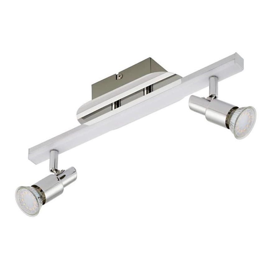 Briloner 2029-038 - LED spotlámpa REN 2xGU10/3W/230V + LED/6W