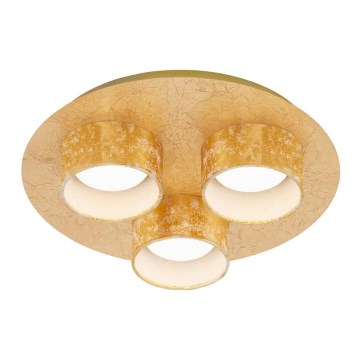 Briloner 2038-037 - LED Mennyezeti lámpa PRO 3xLED/5W/230V arany