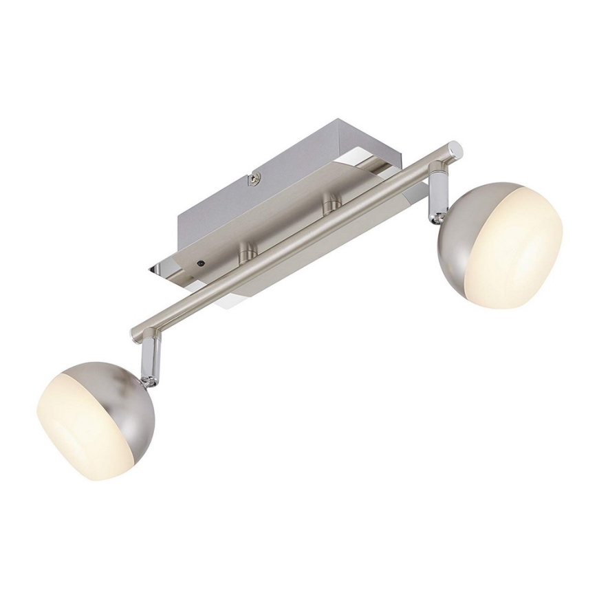 Briloner 2040-022 - LED RGB dimmelhető spotlámpa 2xLED/3,3W/230V + távirányítóval