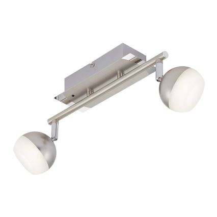Briloner 2040-022 - LED RGB dimmelhető spotlámpa 2xLED/3,3W/230V + távirányítóval