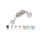 Briloner 2040-022 - LED RGB dimmelhető spotlámpa 2xLED/3,3W/230V + távirányítóval