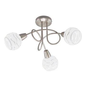 Briloner 2046-032 - Felületre szerelhető csillár VIOLA 3xE14/40W/230V