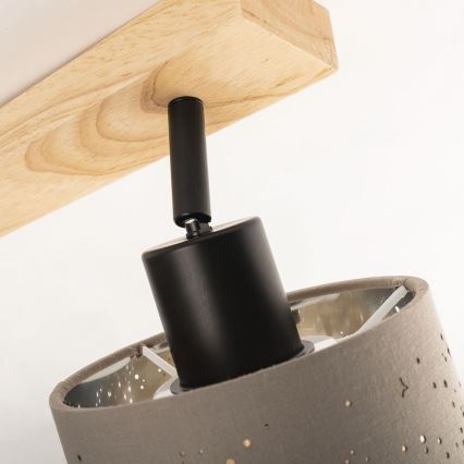 Briloner 2078-021 - Spotlámpa SPOTLIGHT 2xE27/25W/230V bézs