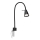 Briloner 2080-015 - LED flexibilis fali lámpa COMFORT LIGHT 1xGU10/5W/230V fekete